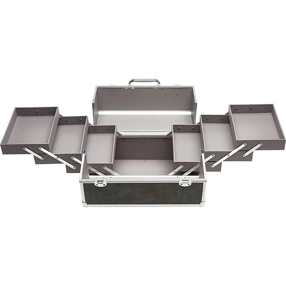 Caboodles Large Train Case - Silver
