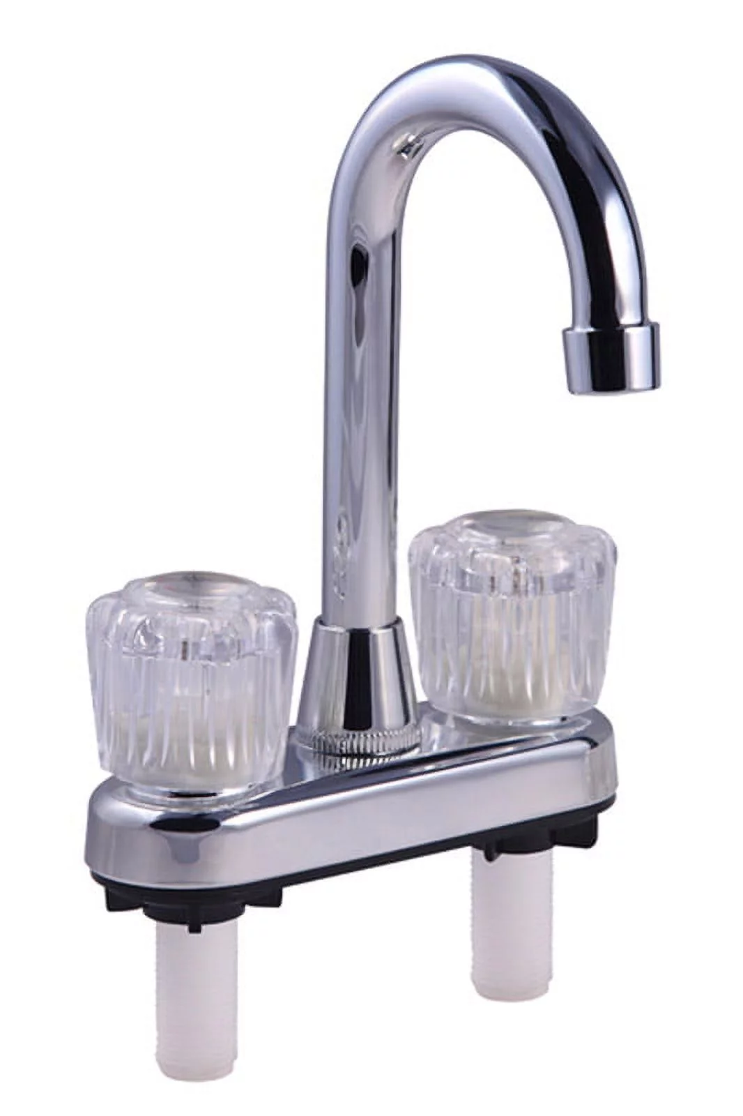 Home Plus Classic Two Handle Bar Faucet, Chrome