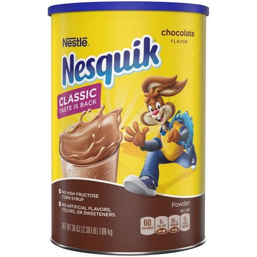 Nesquik Chocolate Powder 38oz (Pack of 6)