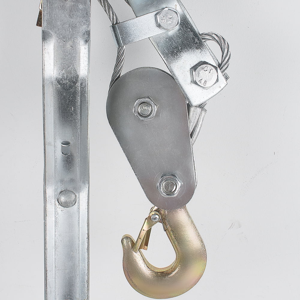4 Ton 8000lb Hand Puller Cable Puller Pulling Hand Power Winch Hoist