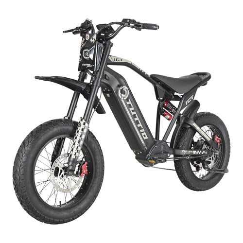 Electric-Dirt-Bike for Adults-Teens, ICT Peak 4000W-43MPH-60V-25AH Electric Motorcycle 20