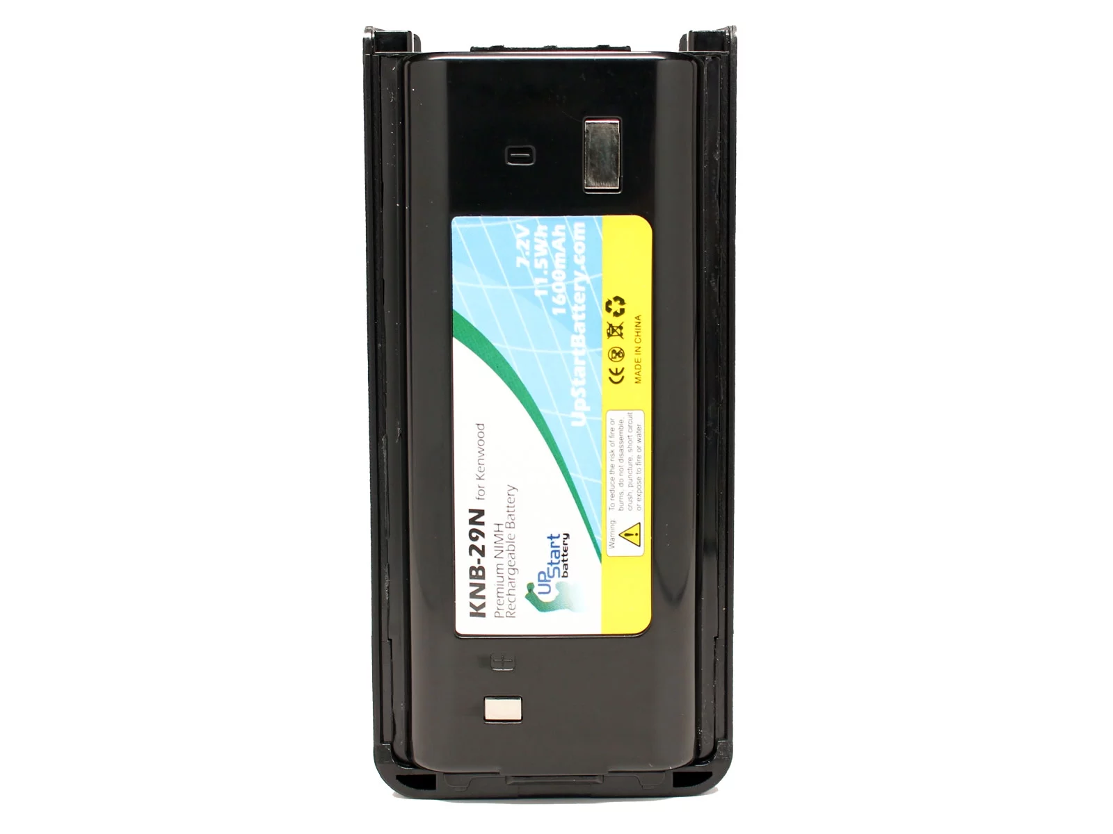 2x Pack - UpStart Battery Kenwood TK-3306M3 Battery - Replacement for Kenwood KNB-29N Two-Way Radio Battery (1600mAh, 7.2V, NIMH)