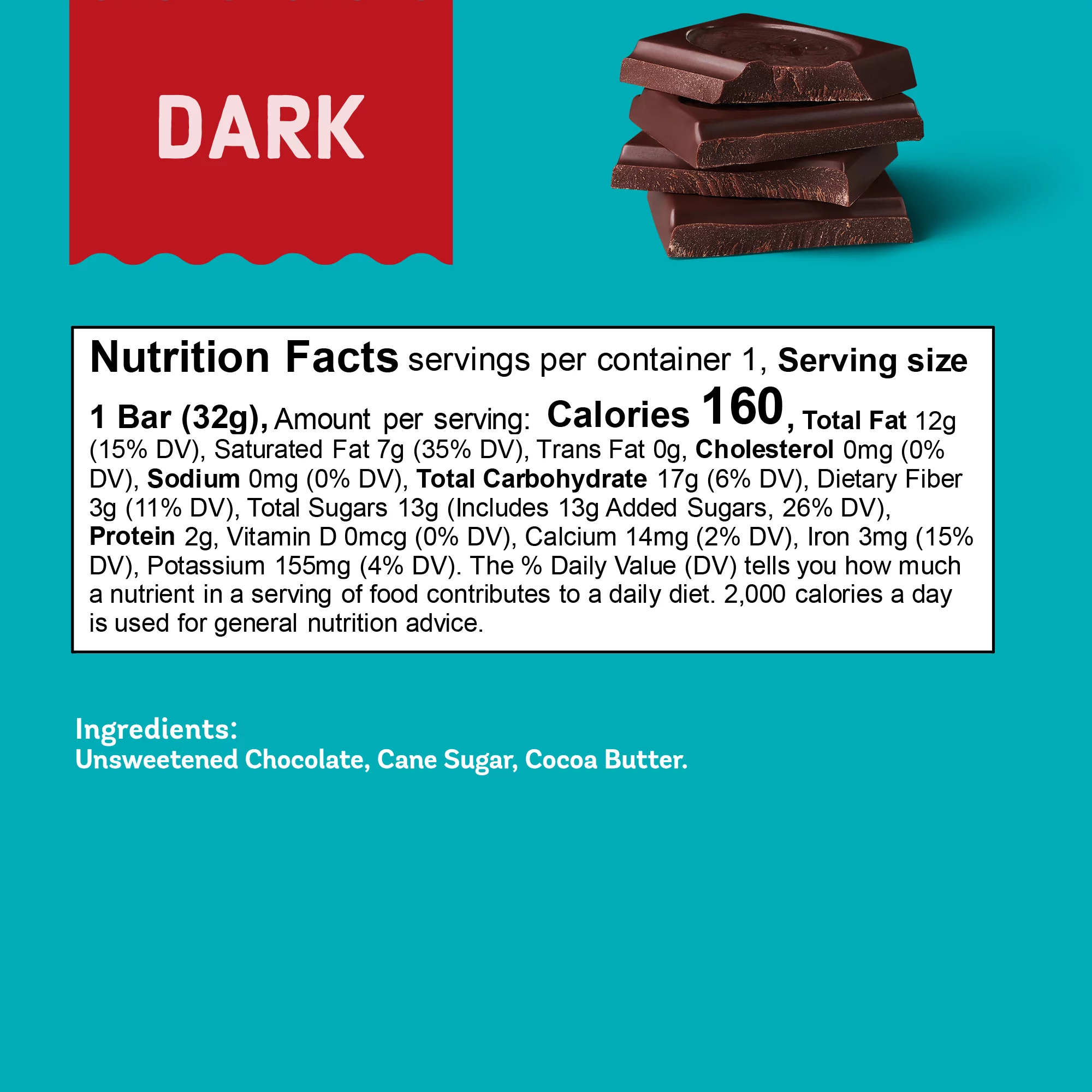 Enjoy Life Vegan Dark Chocolate Bars, Dairy Free Chocolate, Pack of 12