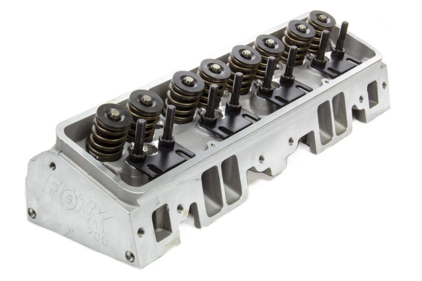 Flo Tek Heads 101 505 Engine Cylinder Head (Cylinder Head Sbc Angle Assembled)