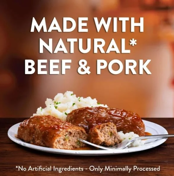 Stouffer's Classic Ketchup Glazed Meatloaf Meal, 9.875 oz - Pack of 8