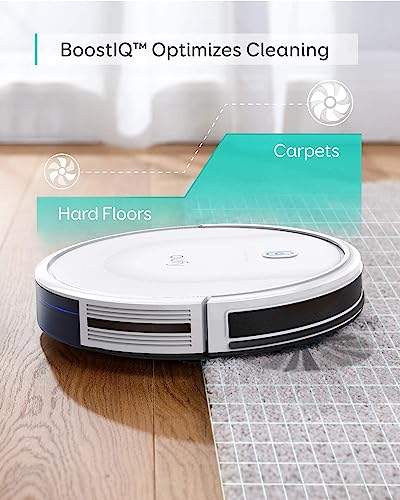 eufy L60 Robot Vacuum with Self Empty Station, Hair Detangling Technology, Up to 60 Days Hands Free Cleaning, 5,000 Pa Suction, Remove Hair, Dust