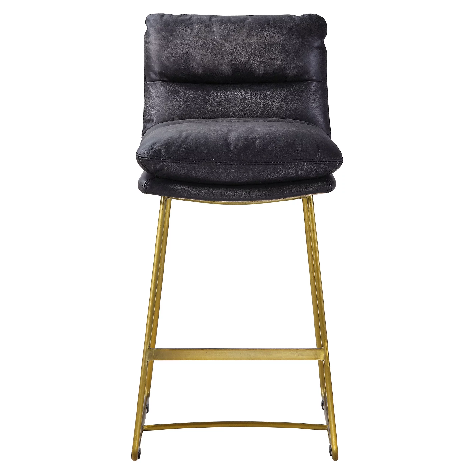 ACME Alsey Counter Height Chair in Vintage Black