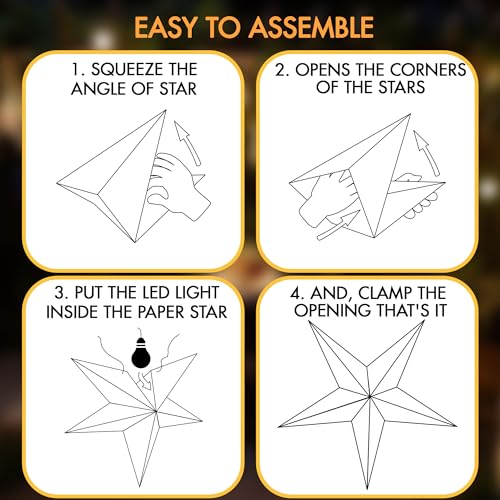 GalaxyArts - Queen (Blue Pink, Medium) - Paper Star Lantern