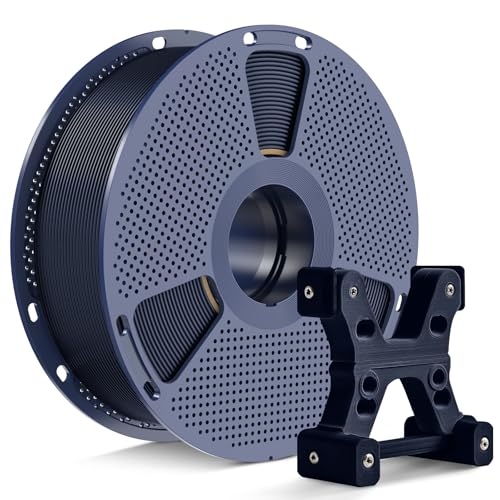 PETG Filament 1.75mm 2025 Upgrade Spool Compatible with Bambulab Refill Filament, 2kg(4.4lbs) SUNLU PETG 3D Printer Filament, 1.75mm Dimensional Accuracy +/- 0.02mm, Black+Black Bundle