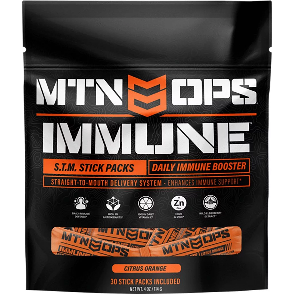 MTN OPS Daily STM Immune Booster - Citrus Orange 30 Pouch