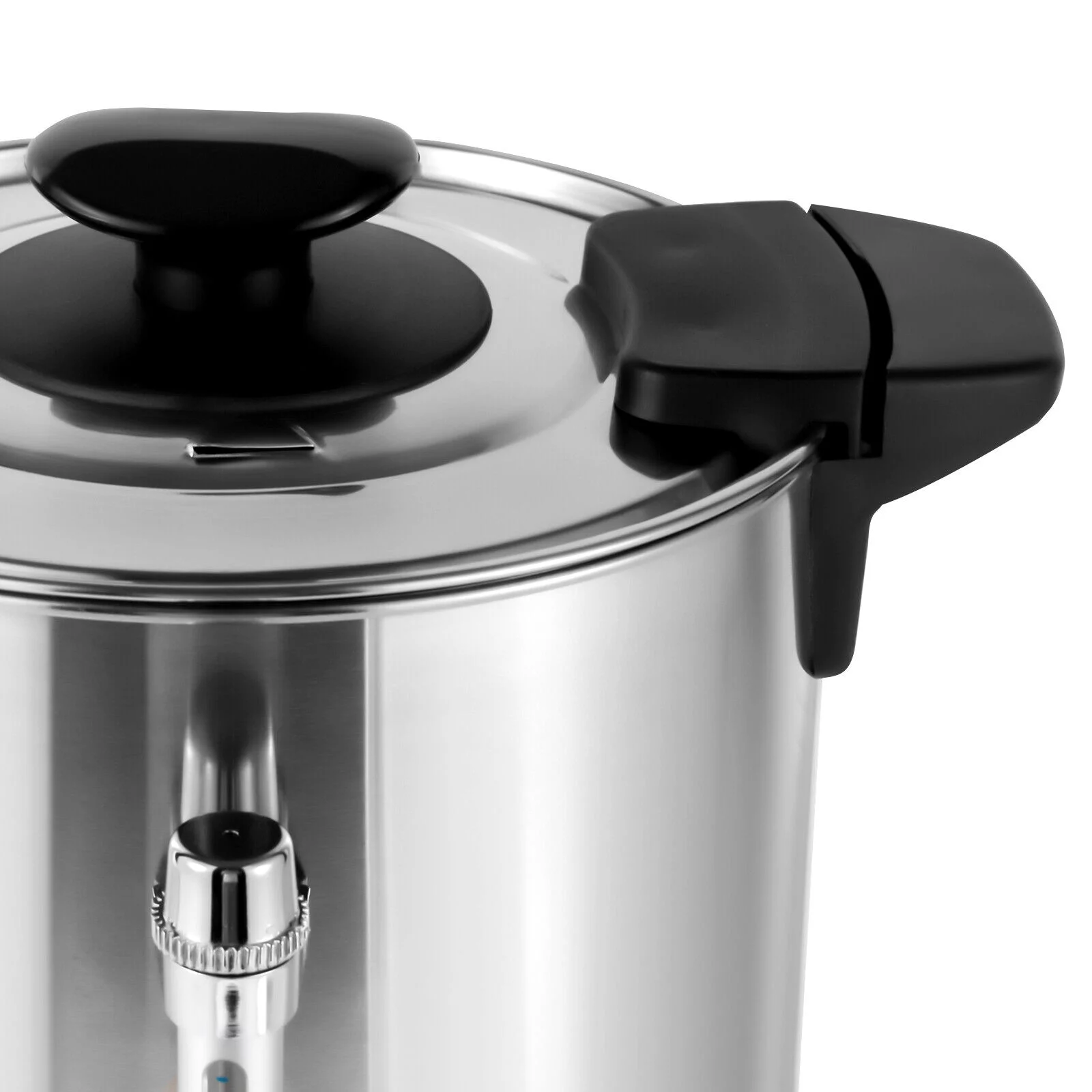 8L/2.11gal Catering Kitchen Hot Water Boiler Tea Coffee Urn 1000W(Stainless Steel )