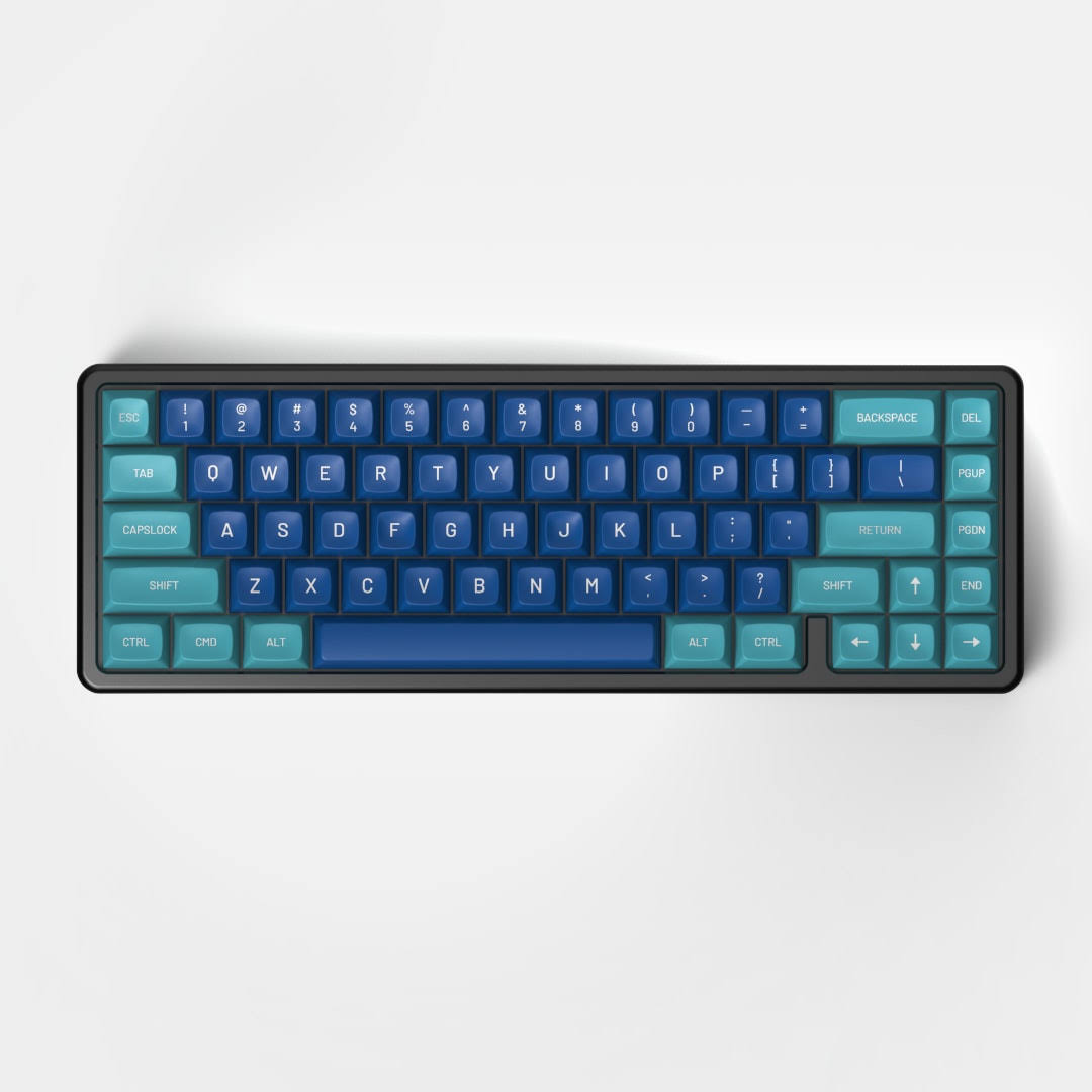 Drop MT3 Dasher Keycap Set - Base Kit in Blue