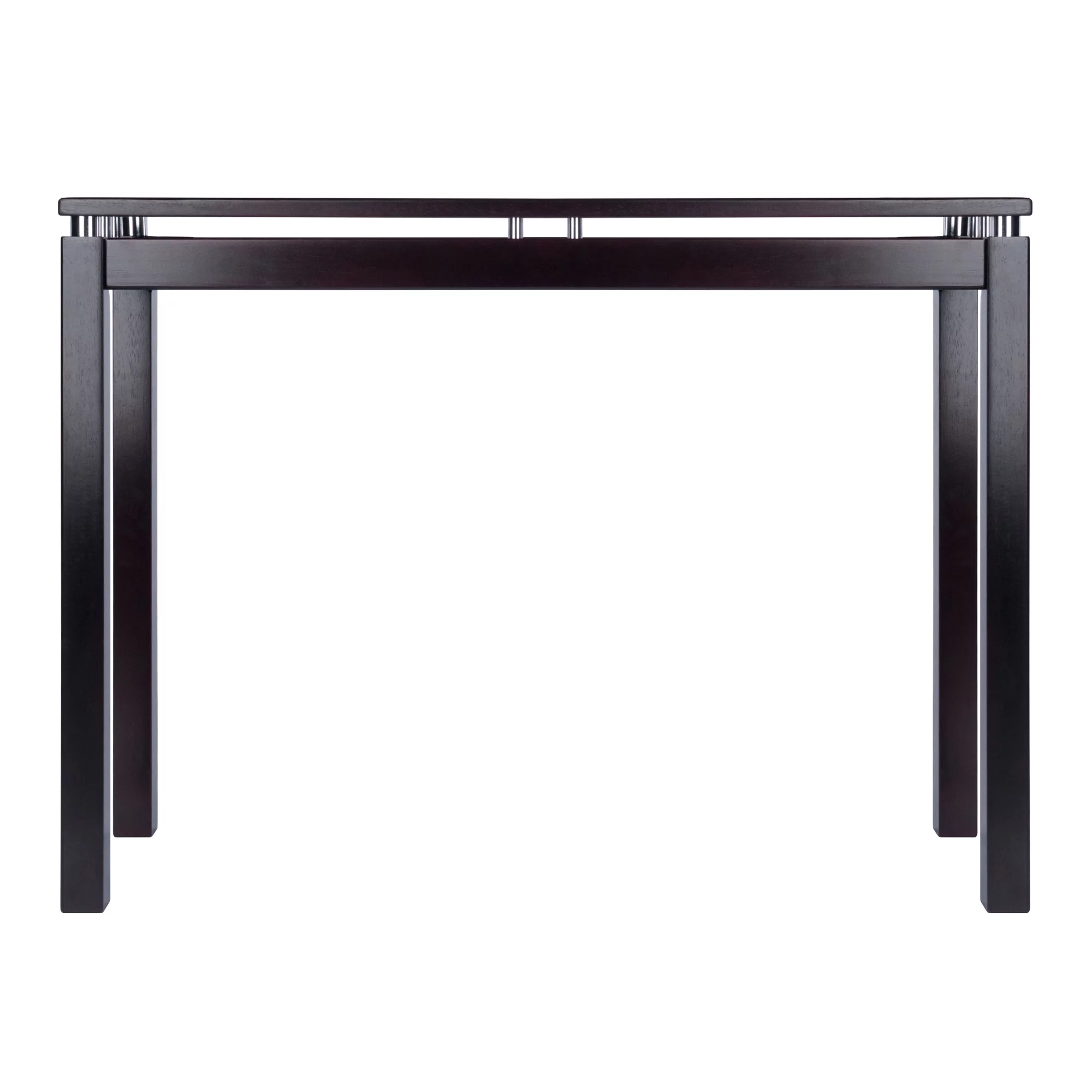 Winsome Wood Linea Console Hall Table, Espresso Finish