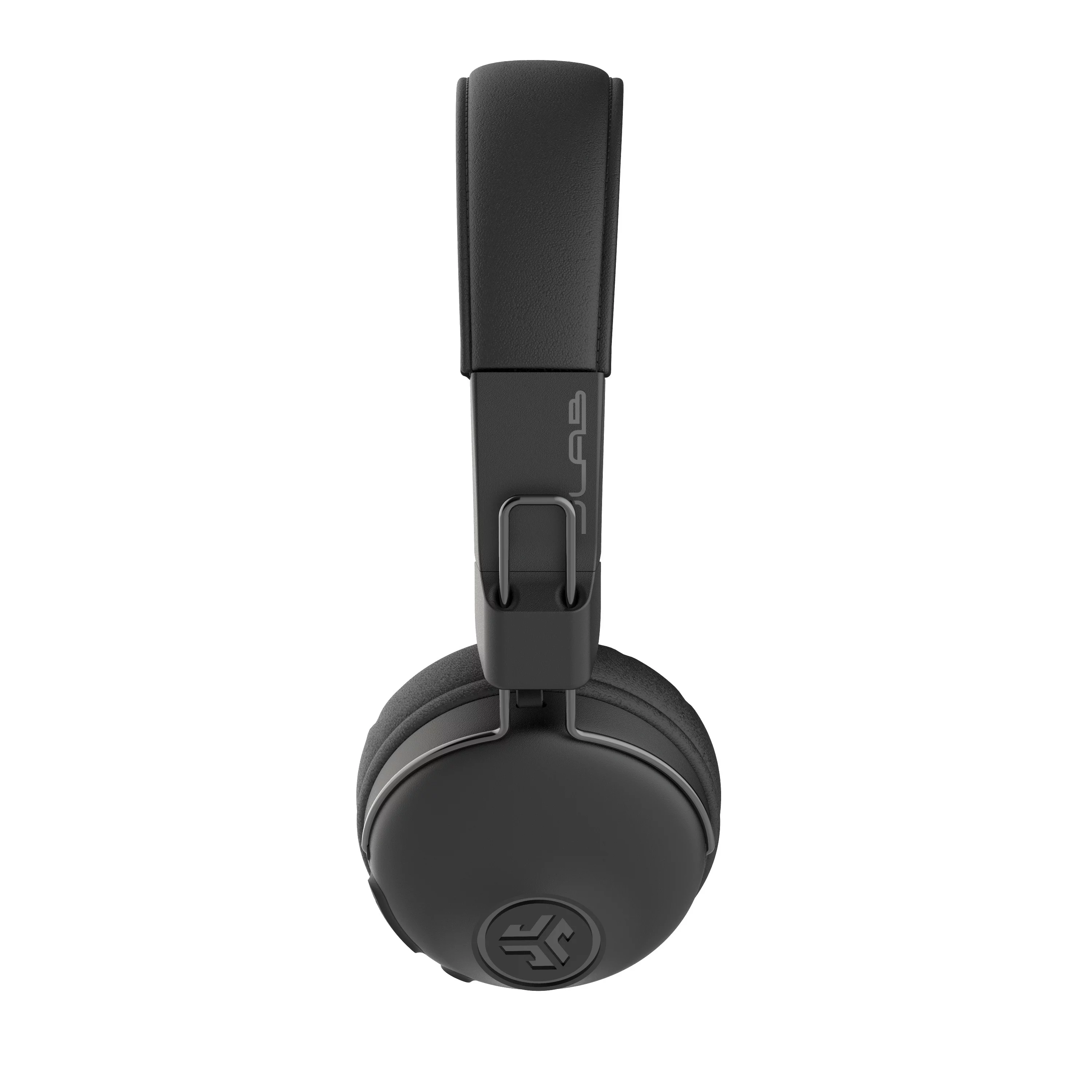 JLab Studio Bluetooth Wireless On-Ear Headphones | 30+ Hour Bluetooth 5 Playtime | EQ3 Sound | Ultra-Plush Faux Leather & Cloud Foam Cushions | Track and Volume Controls | Black