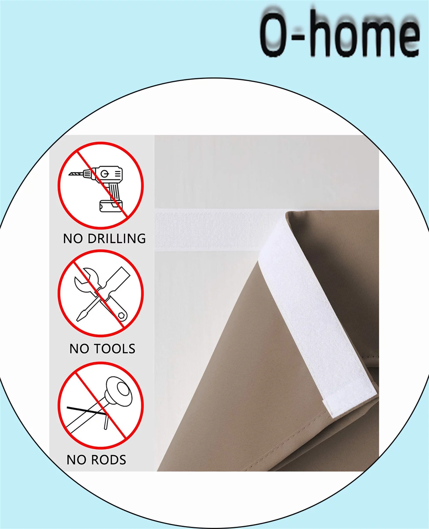 Privacy French Door Curtains Set of 2