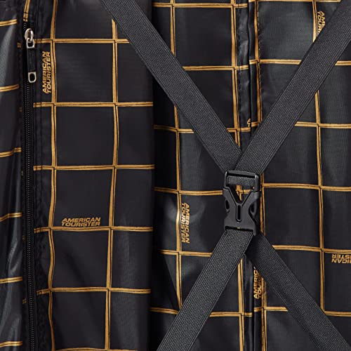 American Tourister Moonlight Hardside Expandable Luggage with Spinner Wheels, Blue Terazzo, 2-Piece Set (20/28)