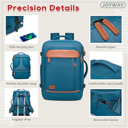 Joyway Expandable Carry on Luggage Sets Airline Approved, Lightweight Hard Shell 20 Inch Carry-on Suitcase with Spinner Wheels
