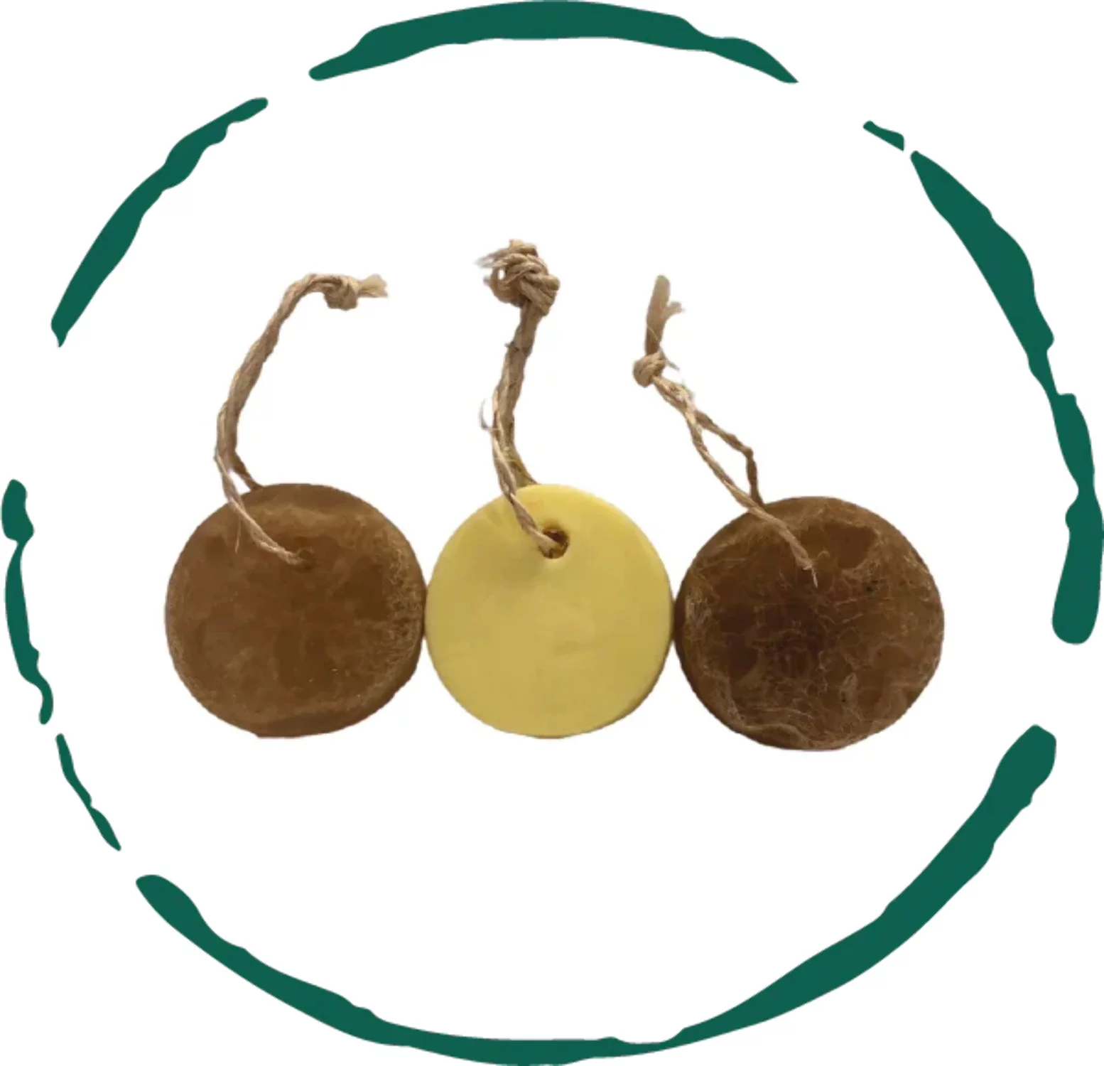 Skin-Soothing Bar Set. 3-pack. All-Natural Ingredients. For Women, Men & Teens.