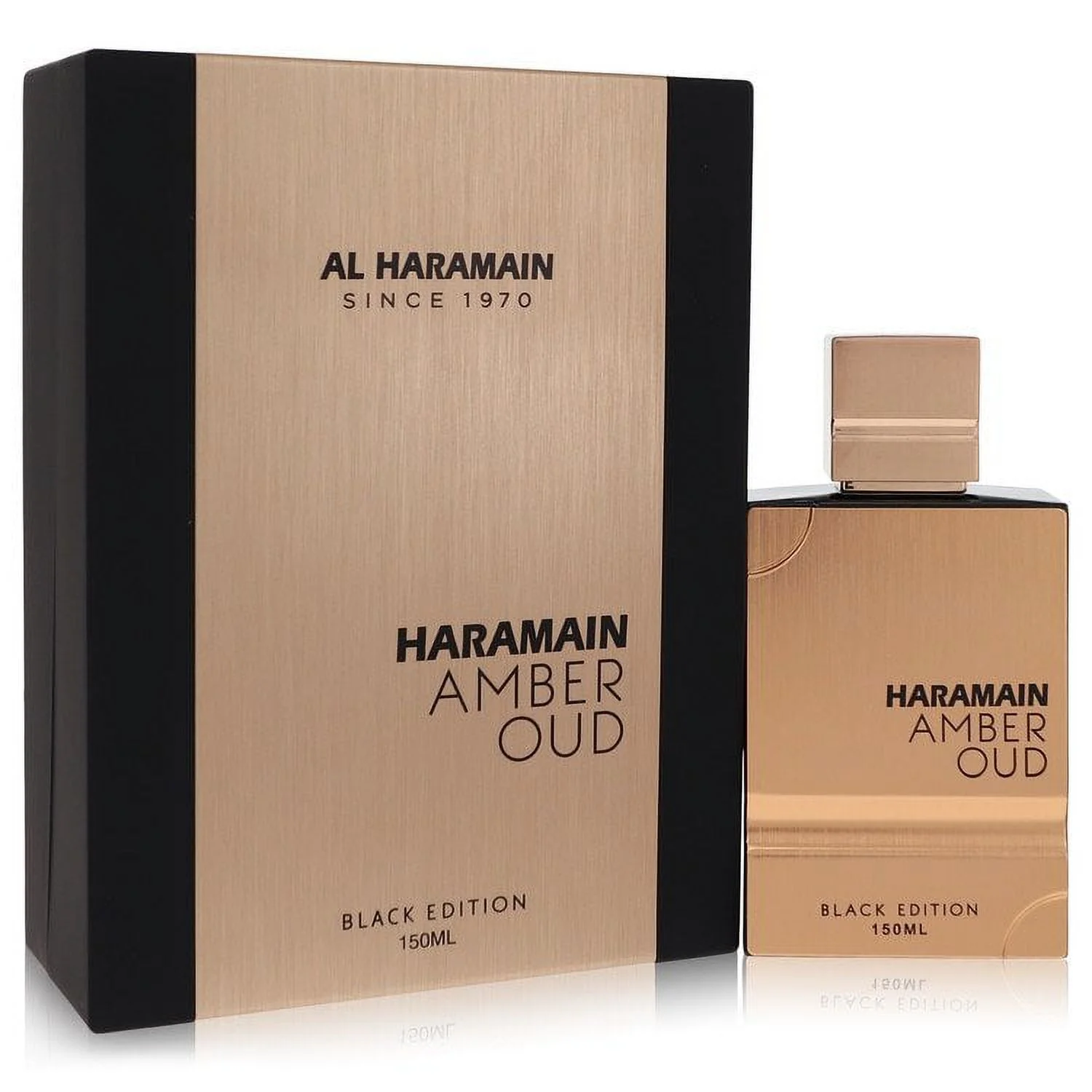 Al Haramain Amber Oud Black Edition by Al Haramain Gift Set 5 oz for Men