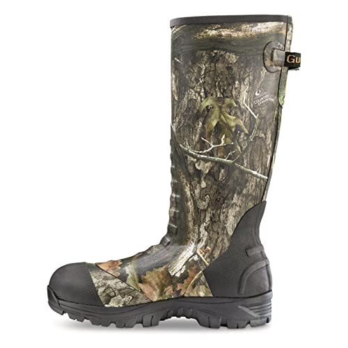 Guide Gear Men’s Waterproof Hunting Boots Insulated Rubber Rain Ankle Fit Boots, 800-gram