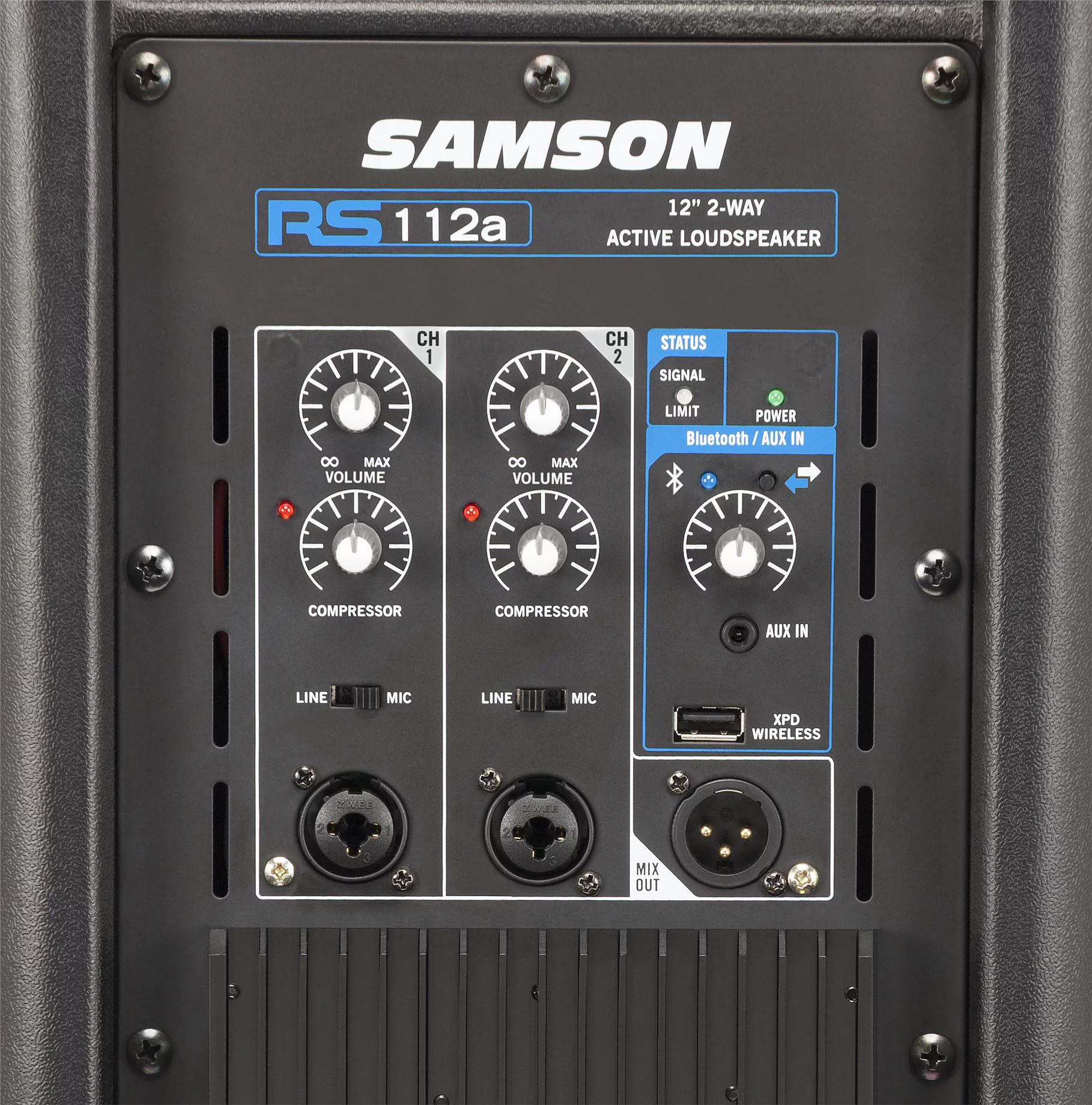 (2) Samson RS112A 12