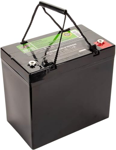 Interstate Batteries 12V 35AH Sealed Lead Acid (SLA) AGM Deep Cycle Battery (DCM0035) Insert Terminals