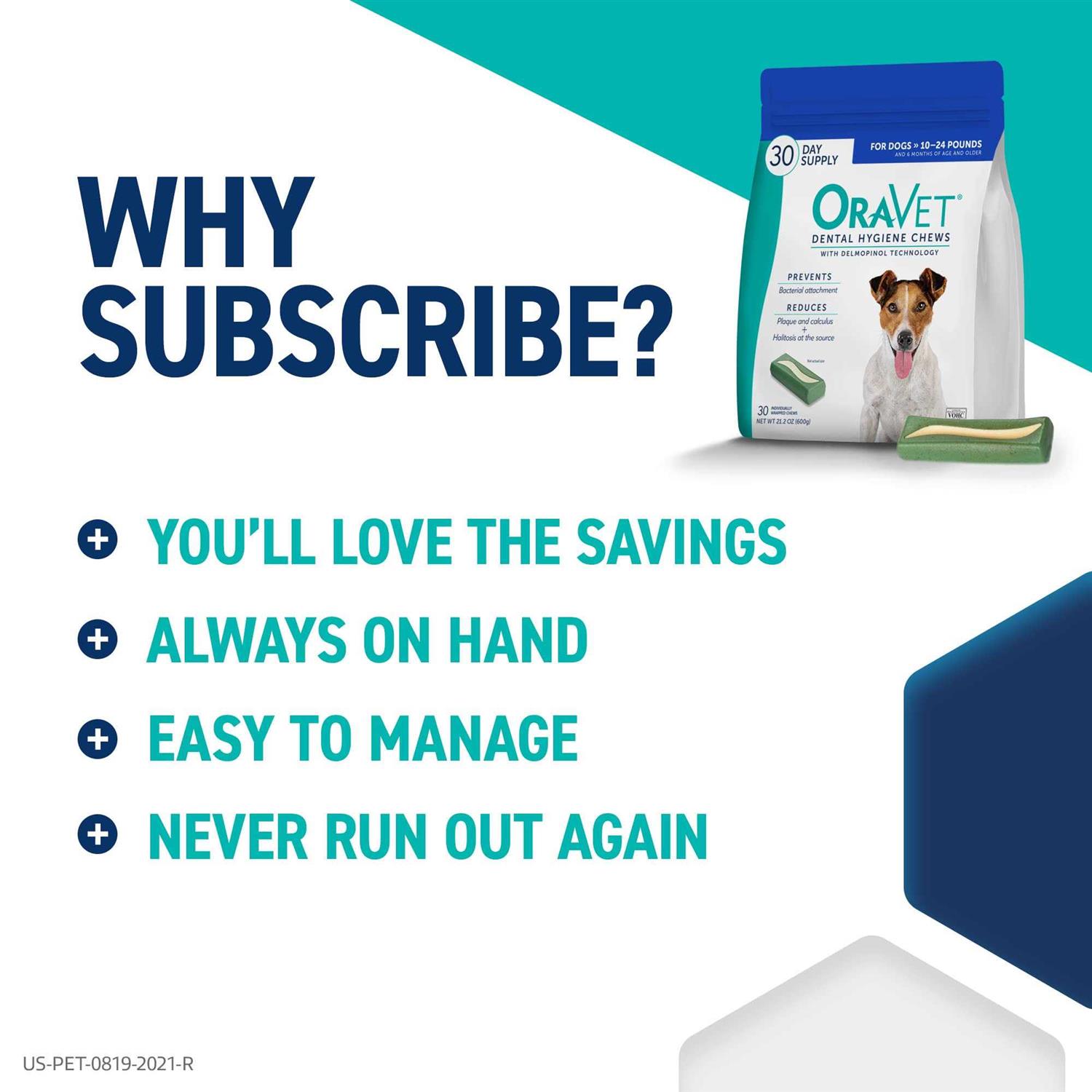 Oravet Dental Hygiene Chews Dogs - Pet Supplies online store