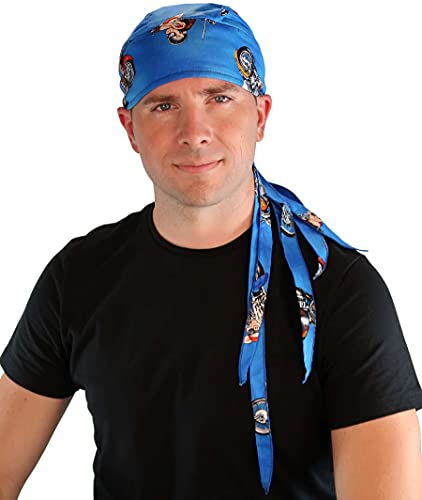 Sparkling EARTH Nomad 10 Tail Skull Caps - American Made Skull Caps Doo Rags Do Rag Headwrap Head Wraps - Made in USA!