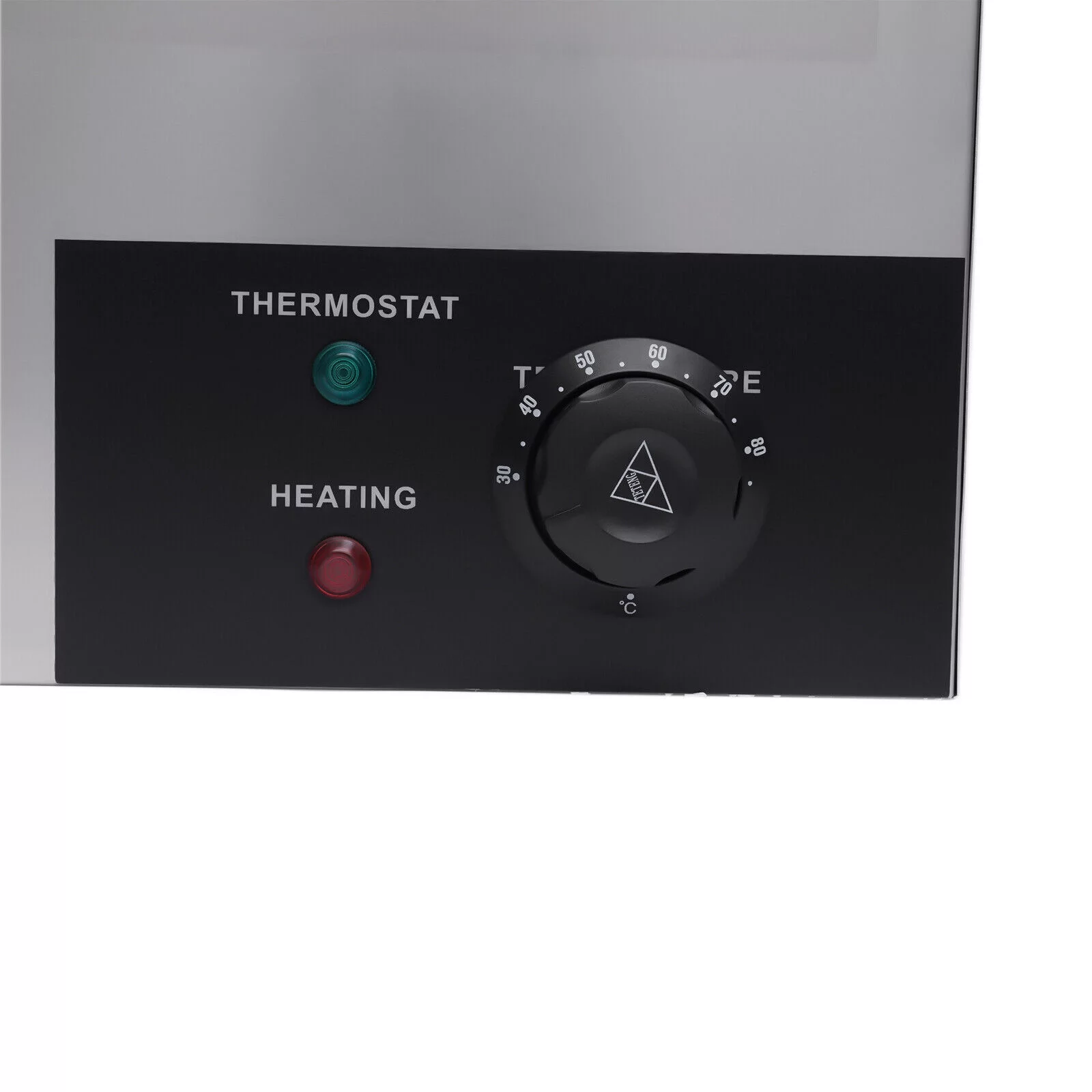 FETCOI 6-Pan Commercial Food Warmer Steam Table Buffet Bain Marie Countertop 600W 110V