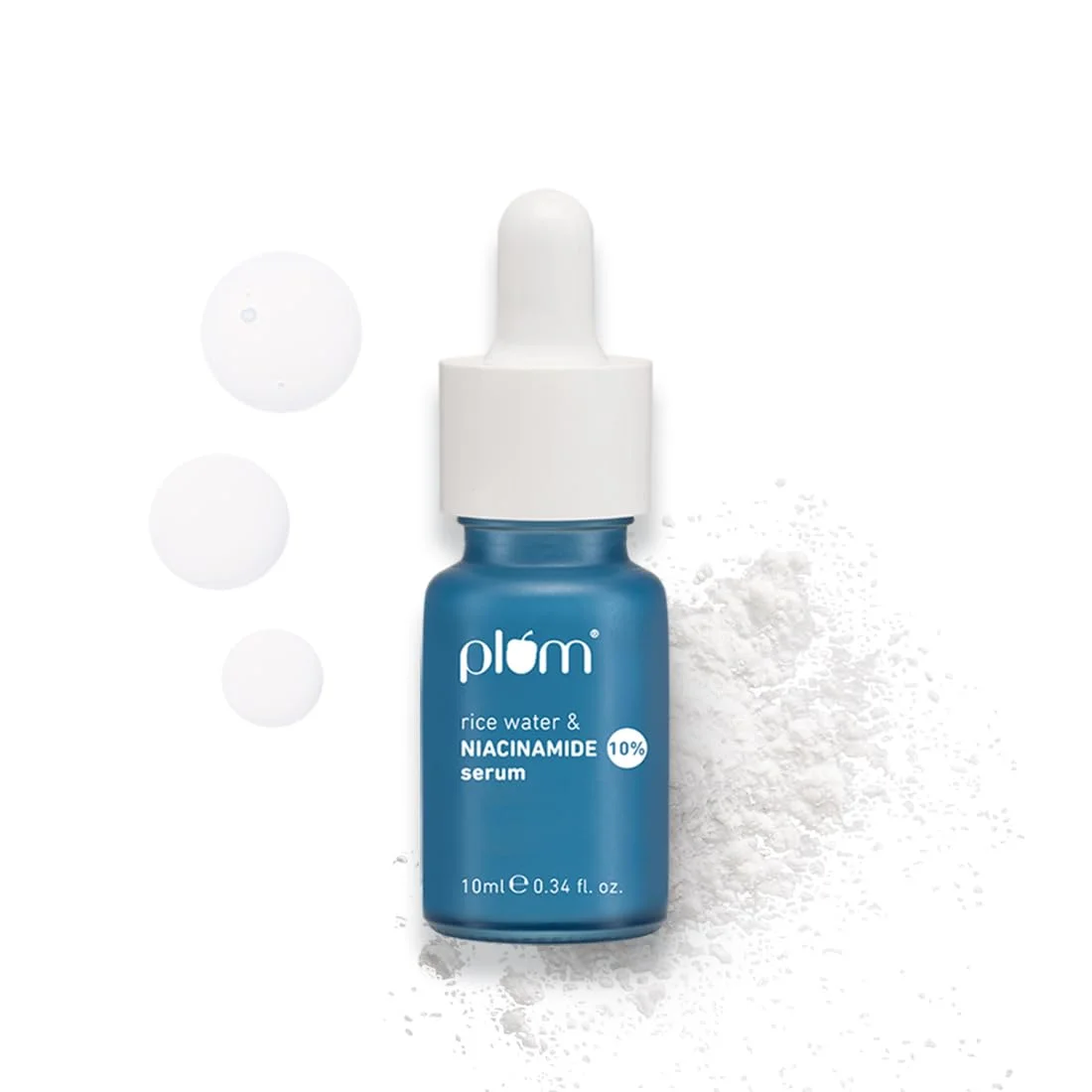 Plum 10% Niacinamide Face Serum | Brightens Skin | Clears Blemishes | Suits All Skin Types | 10 ml