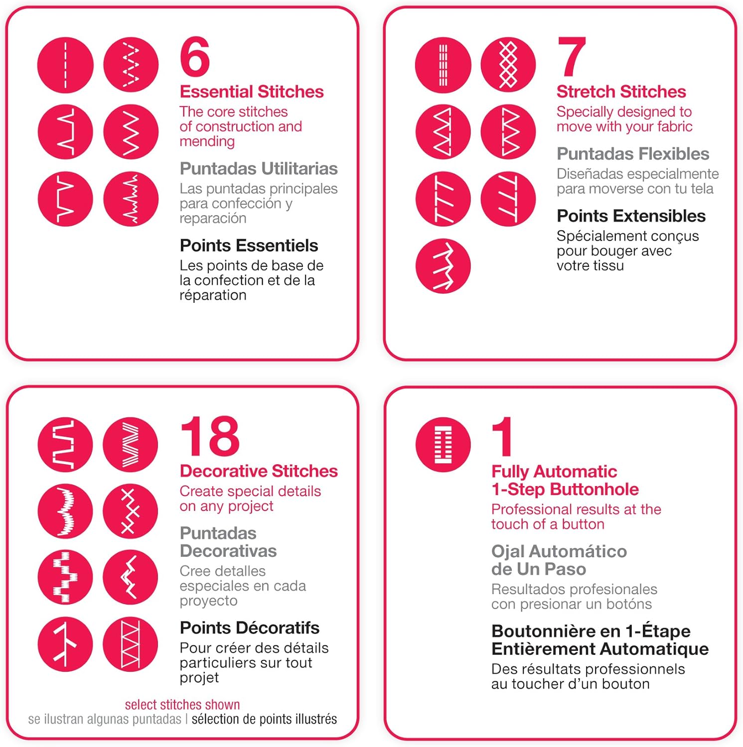 SINGER Sewing 4432 Heavy Duty Extra-High Speed Sewing Machine with Metal Frame and Stainless Steel Bedplate & Universal Heavy Duty Machine Needles -5/Pkg