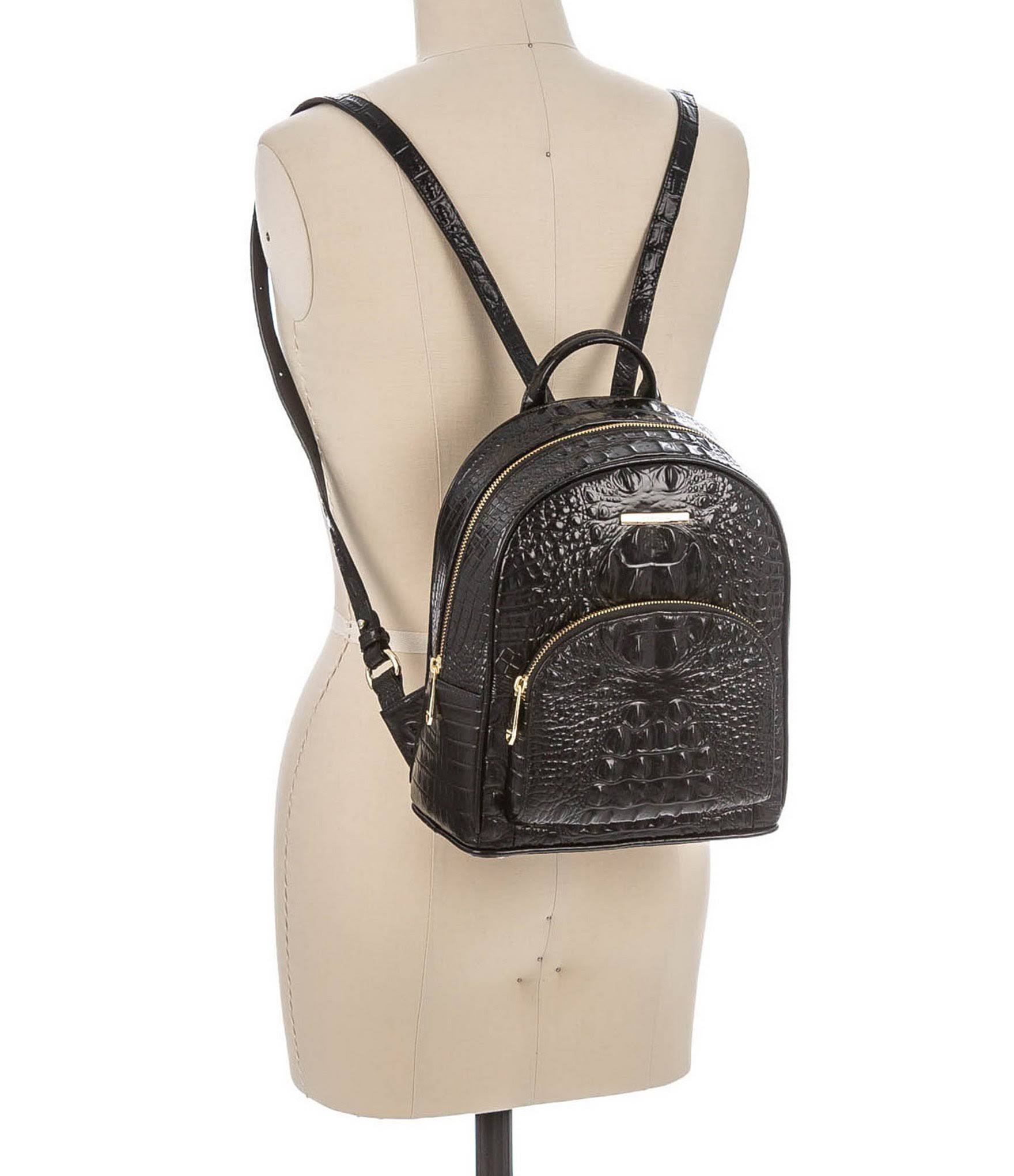 Brahmin Pecan Melbourne Collection Mini Dartmouth Backpack