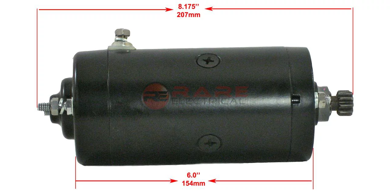 Starter And Solenoid Fits Harley Davidson Touring Electra Glideflh 1984 Saj4003B