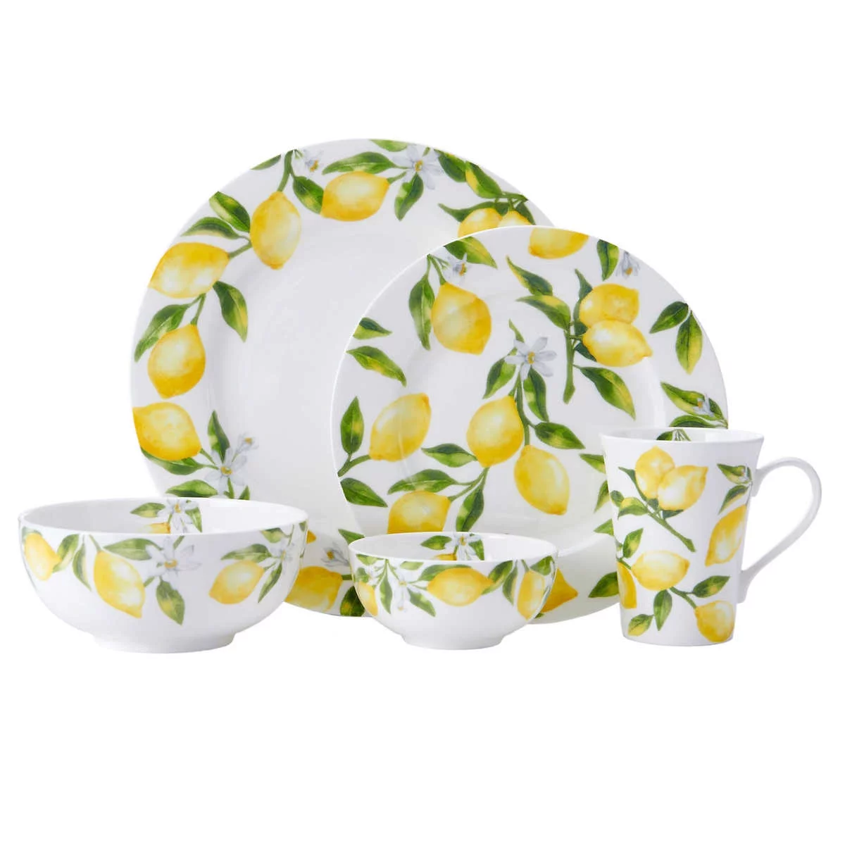 Mikasa Lemons 40-piece Dinnerware Set