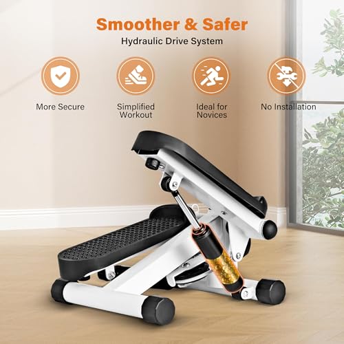 YSSOA Mini Stepper with Resistance Band