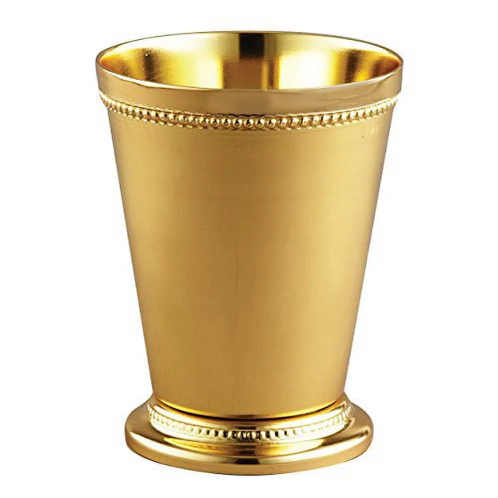 Leeber  43 & 8 in. Mint Julep Cup, Gold - 12 oz
