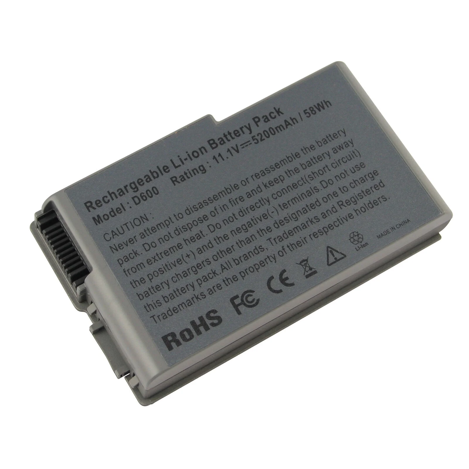 57Wh Battery For Dell Latitude D500 D505 D510 D520 D600 D600m D610 BAT1194 3R305