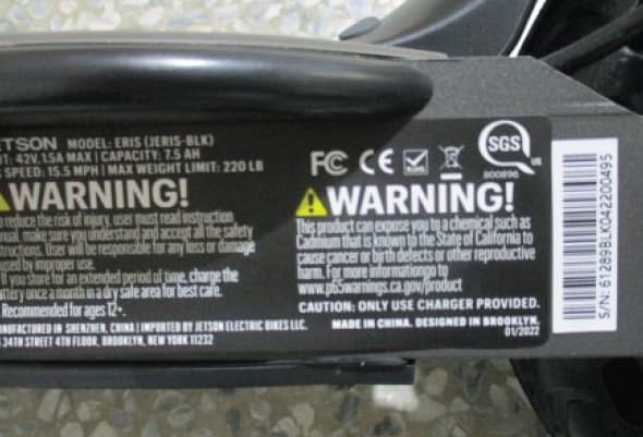 Jetson Eris Folding Adult Electric Scooter - with Phone Holder and LCD Display