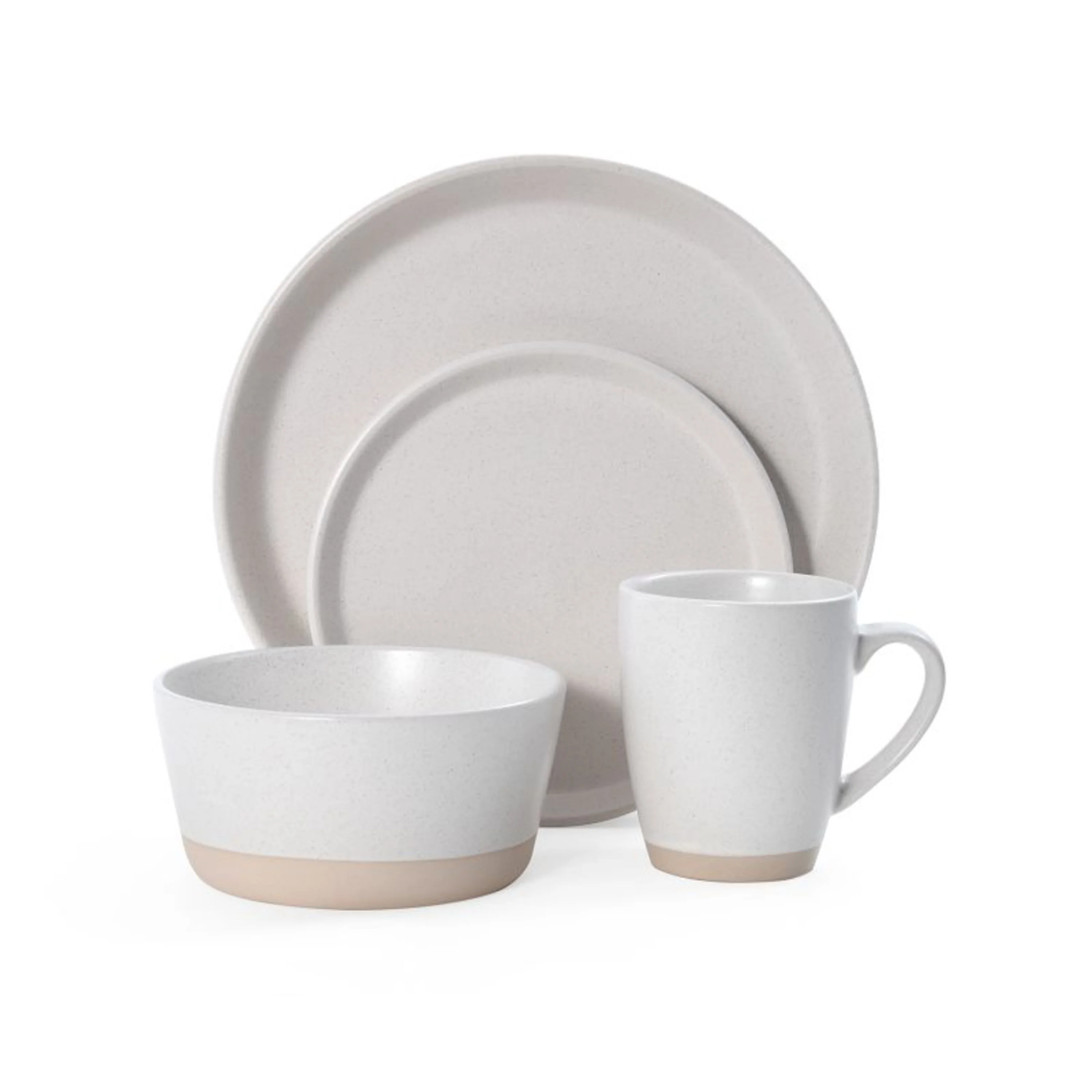 Pfaltzgraff® Hudson Cream Stoneware 16-Piece Dinnerware Set