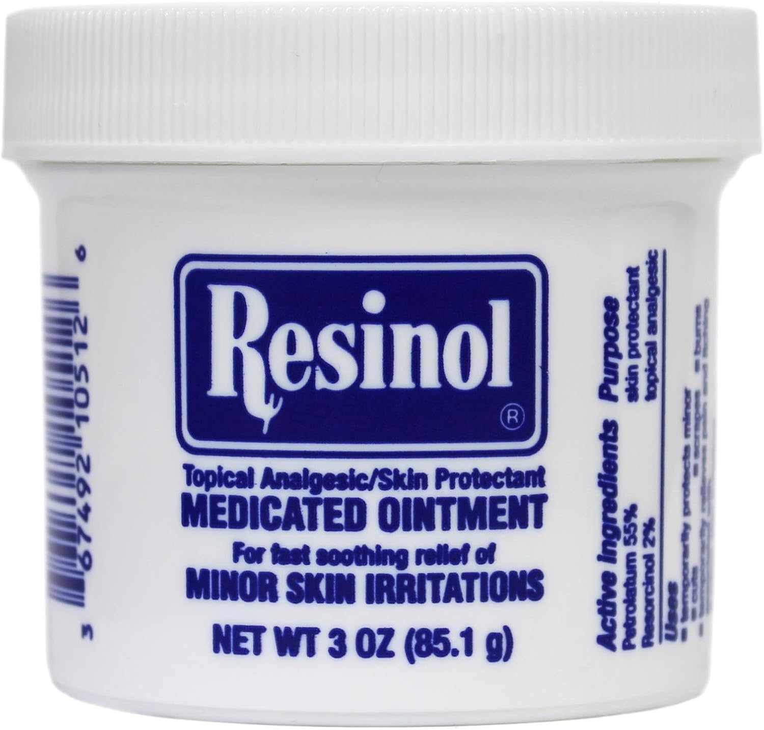 Resinol Medicated Ointment 3.30 oz (Pack of 3)