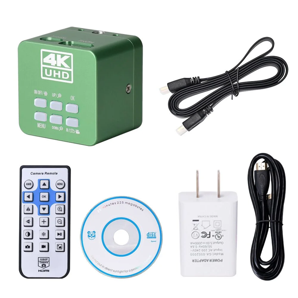 Aibecy 4K Clear Definition 7X Digital Zoom Microscope Industrial Lab Detected Imaging Acquisition Video Recorder