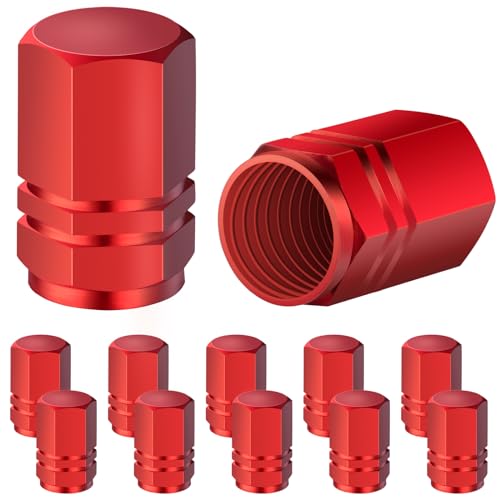 Tire Valve Caps: 5 Pack Black Schrader Valve Cap, Tire Air Pressure Caps, Universal Stem Covers for Car Bike Truck