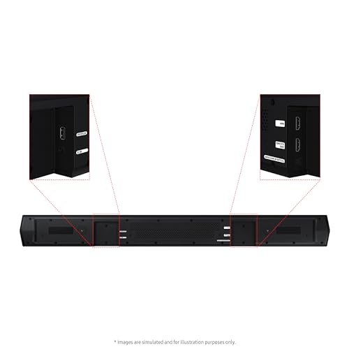 Samsung B-Series Soundbar HW-B630F 3.1 ch DTS Virtual:X Soundbar with Subwoofer (2025 Model) One Remote Control, Voice Enhance Mode, Adaptive Sound