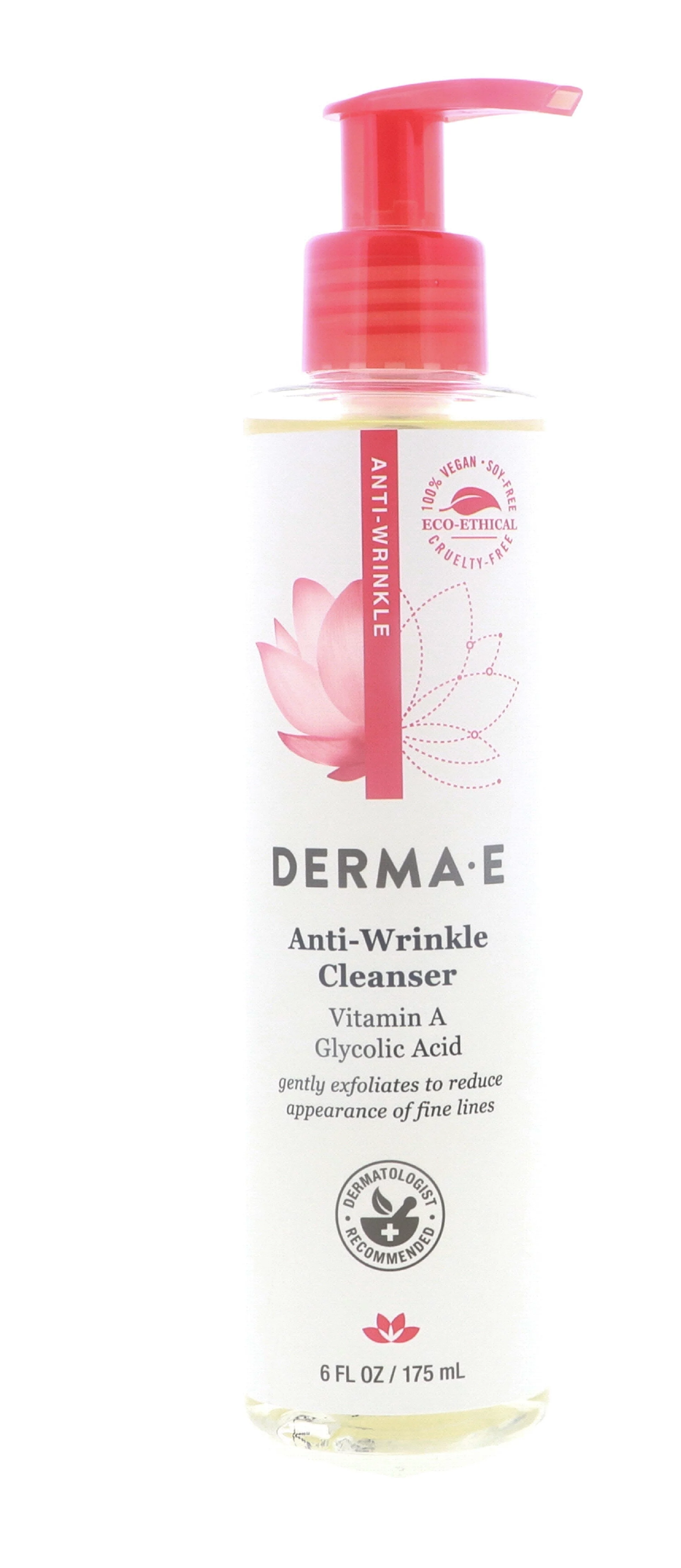 Derma-E Anti-Wrinkle Cleanser, 6 oz 3 Pack