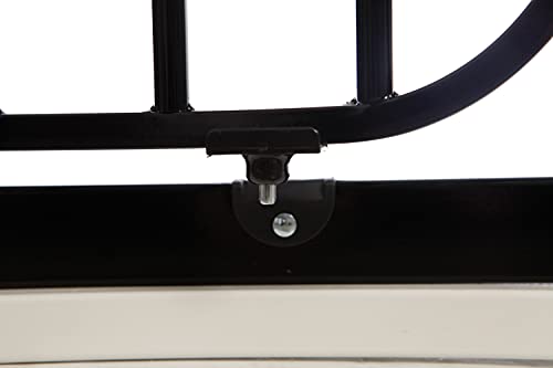 Dreambaby Chelsea Extra-Tall Auto-Close Security Baby Safety Gate-Black-with Extensions, Black, 28 - 42.5