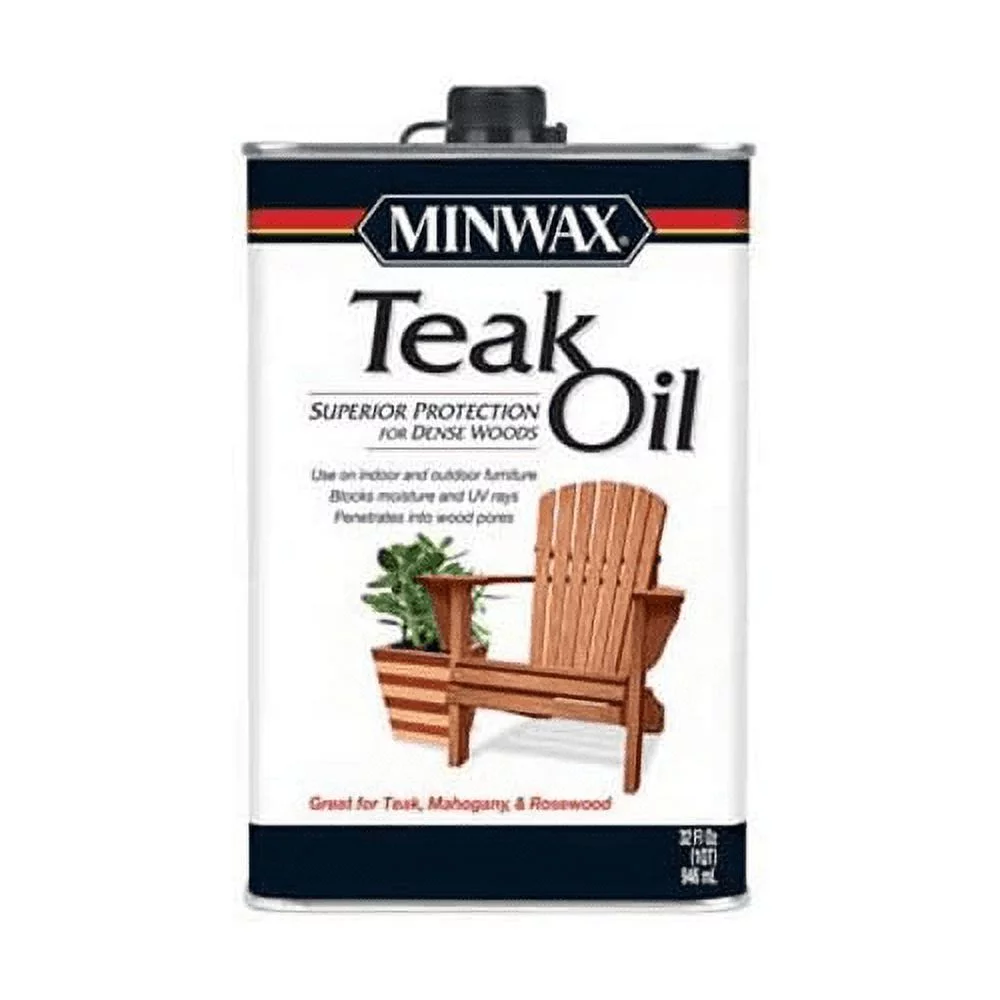 Minwax Helmsman Teak Oil, Clear, 1 Quart