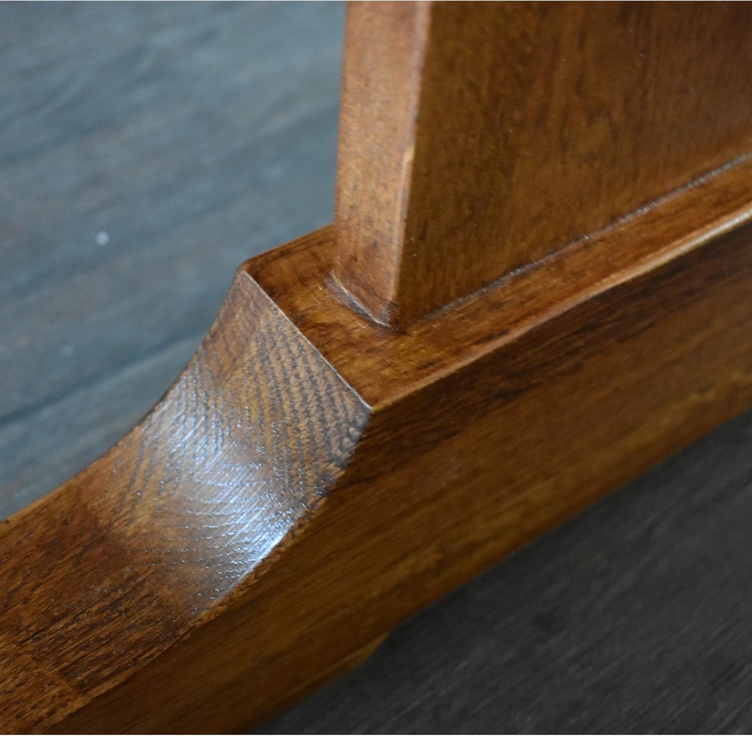 Crafters and Weavers Mission Solid Oak Drop Leaf Dining Table - Michael's Cherry (MC1)