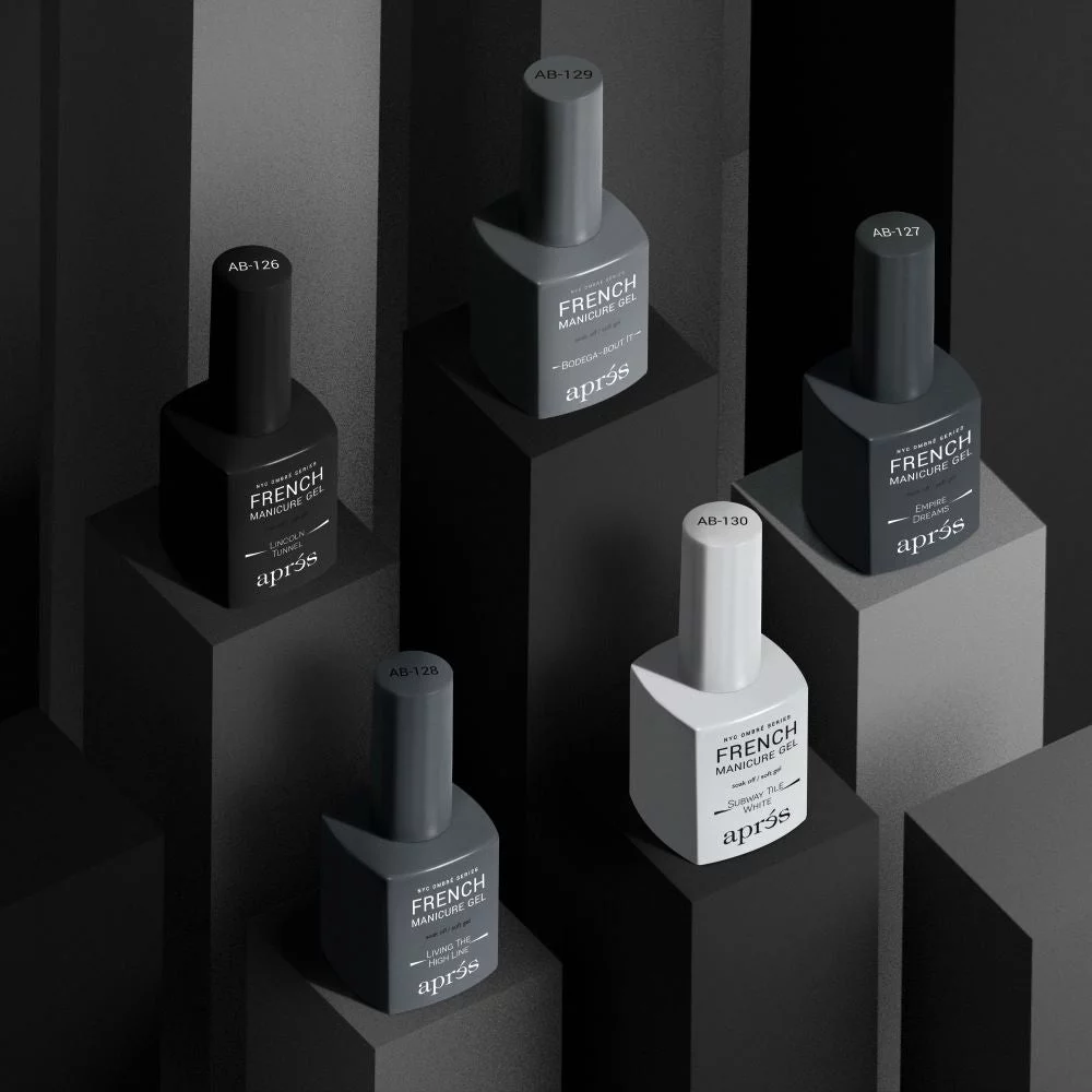 Apres - French Manicure Ombre - Living the High Line #AB128 0.5 Oz. * BEAUTY TALK LA *