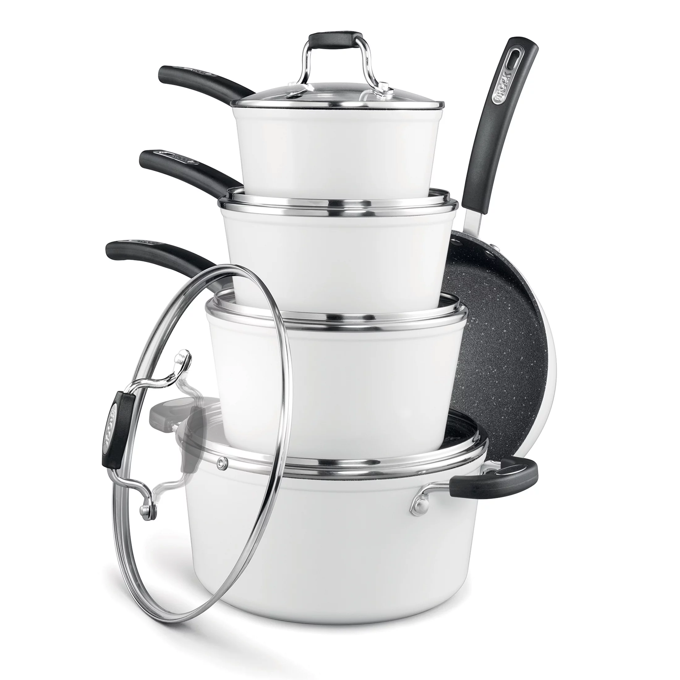 Starfrit The Rock Essentials 10 Piece Set, White