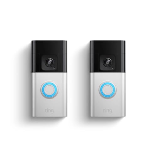 Ring Battery Doorbell Pro (newest model), Two-Way Talk with Audio+, 3D Motion Detection, and 1536p HD+ Head-to-Toe Video
